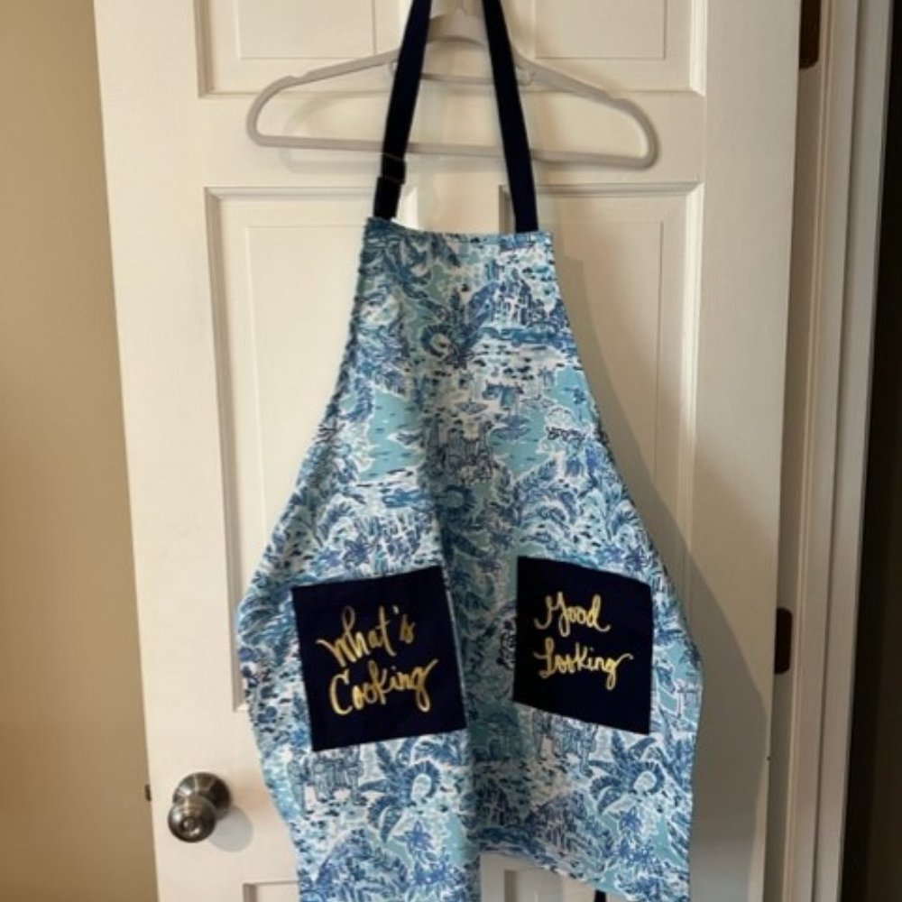 LILLY PULITZER Apron, Whats Cooking Good Looking